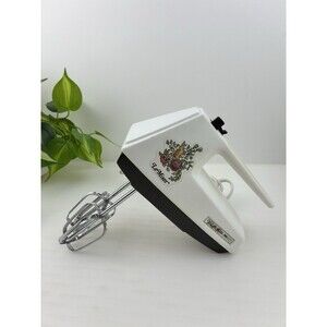 Rare Spice Of Life Le Mixer Electric Hand Mixer 5 Speed Vintage Corning Ware